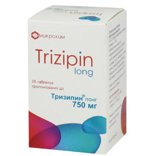 Тризипин лонг таблетки 750 мл №28